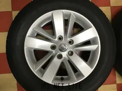 ホイール・タイヤ 16インチ中古ティアナ純正アルミ4本set中古タイヤ　J45