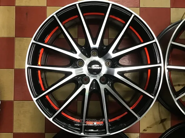 ホイール 18インチ中古シュナイダーRX27 4本set J71