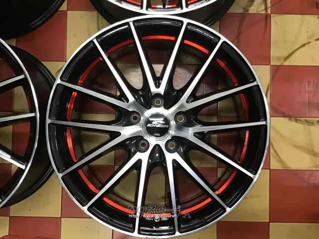 ホイール 18インチ中古シュナイダーRX27 4本set J71
