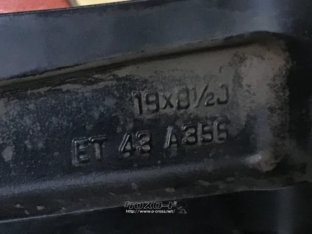 ホイール 19インチ中古スカイラインクーペ純正アルミ4本set J37