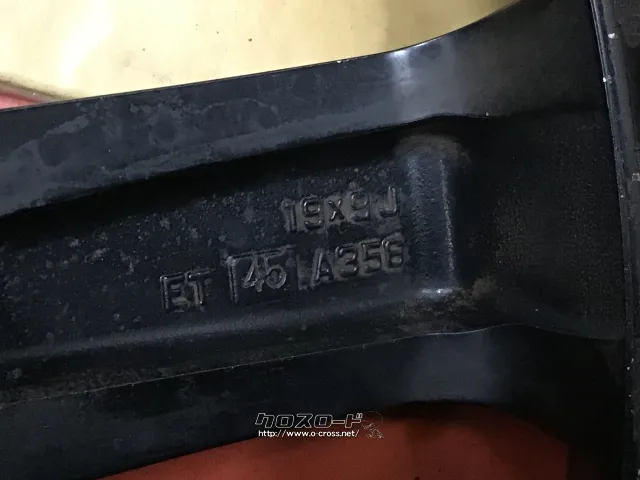 ホイール 19インチ中古スカイラインクーペ純正アルミ4本set J37