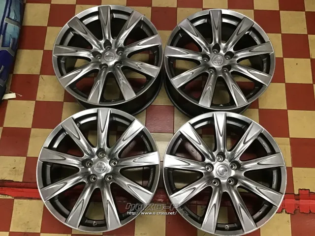 ホイール・19インチ中古スカイラインクーペ純正アルミ4本set J37 ホイール・19インチ中古スカイラインクーペ純正アルミ4本set J37