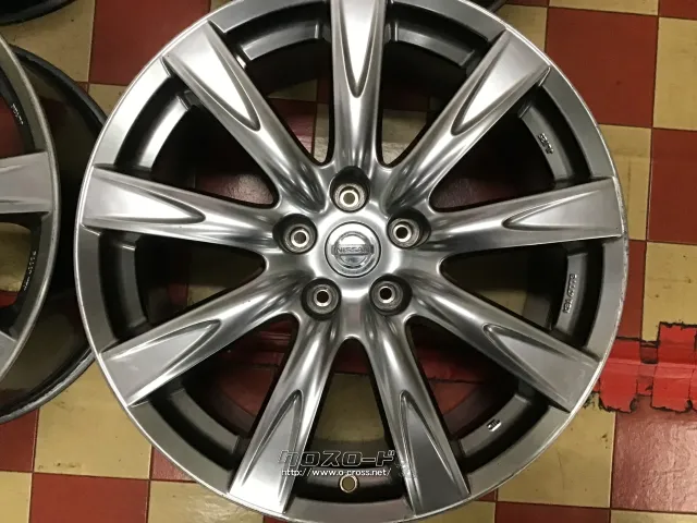 ホイール 19インチ中古スカイラインクーペ純正アルミ4本set J37