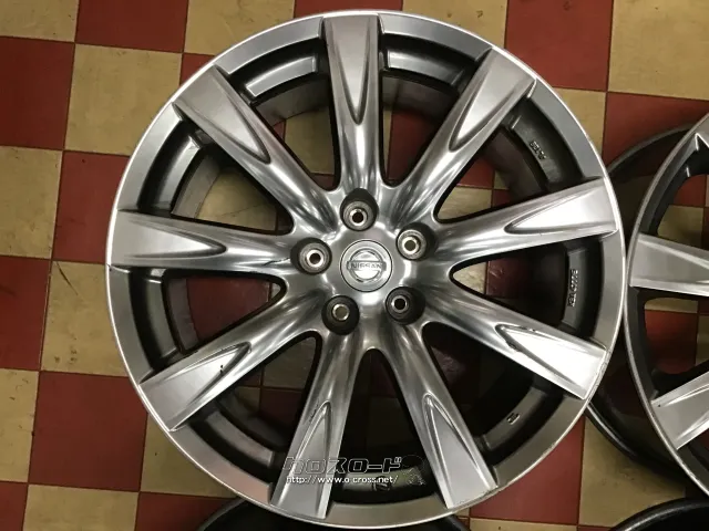 ホイール 19インチ中古スカイラインクーペ純正アルミ4本set J37