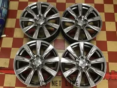 ホイール 19インチ中古スカイラインクーペ純正アルミ４本set　J37