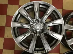 ホイール 19インチ中古スカイラインクーペ純正アルミ４本set　J37