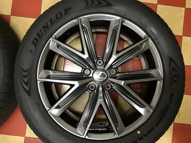 ホイール・タイヤ・18インチ【新車外し】レクサスLBX純正アルミ4本set