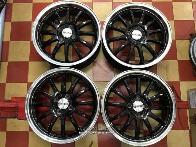 ホイール 16インチ中古品社外スポークアルミホイール4本set K63