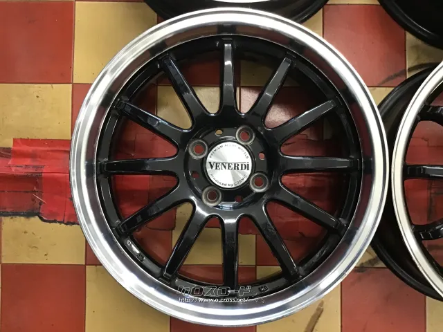 ホイール 16インチ中古品社外スポークアルミホイール4本set K63