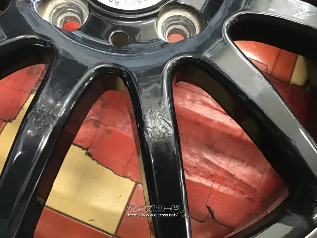 ホイール 16インチ中古品社外スポークアルミホイール4本set K63