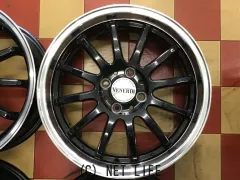 ホイール 16インチ中古品社外スポークアルミホイール4本set　K63