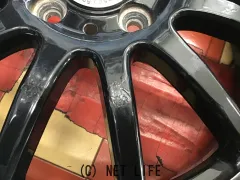 ホイール 16インチ中古品社外スポークアルミホイール4本set　K63