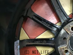 ホイール 16インチ中古品社外スポークアルミホイール4本set　K63
