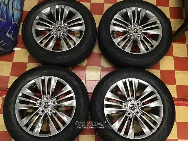 ホイール・タイヤ 18インチ【新車外し】40系アルファード純正アルミ4本set国産タイヤ J31