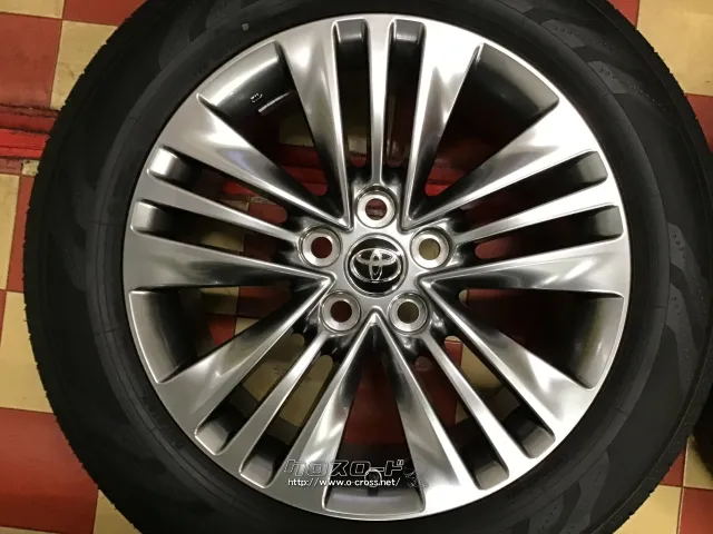 ホイール・タイヤ 18インチ【新車外し】40系アルファード純正アルミ4本set国産タイヤ J31