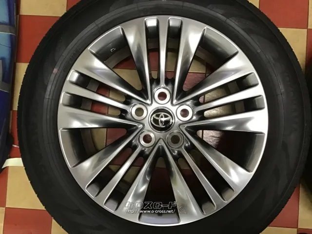 ホイール・タイヤ 18インチ【新車外し】40系アルファード純正アルミ4本set国産タイヤ J31