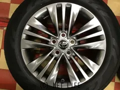 ホイール・タイヤ 18インチ【新車外し】40系アルファード純正アルミ4本set国産タイヤ J31