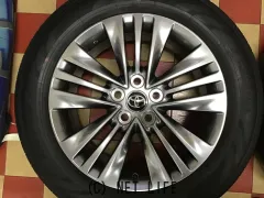 ホイール・タイヤ 18インチ【新車外し】40系アルファード純正アルミ4本set国産タイヤ J31