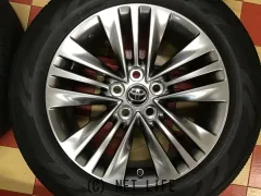 ホイール・タイヤ 18インチ【新車外し】40系アルファード純正アルミ４本set国産タイヤ　J31