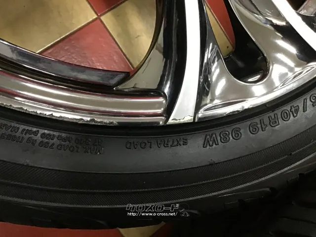 ホイール・タイヤ・19インチ中古WEDSクレンツェケルベロスⅢ 4本set 
