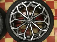 ホイール・タイヤ 20インチ中古WEDSクレンツェジルドーン384エボ 4本set中古国産タイヤ