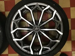 ホイール・タイヤ 20インチ中古WEDSクレンツェジルドーン384エボ　4本set中古国産タイヤ　