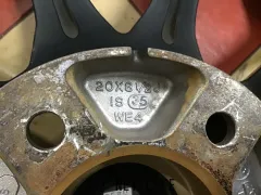 ホイール・タイヤ 20インチ中古WEDSクレンツェジルドーン384エボ　4本set中古国産タイヤ　