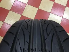 ホイール・タイヤ 17インチ中古ロードスター純正アルミ４本set中古国産タイヤ　j48