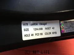 ホイール 12インチ新品【特価】ガルシア・シカゴ5 4本set