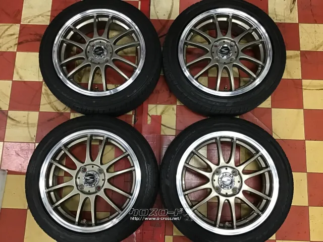 ホイール・タイヤ・15インチ中古S-HOLDラグナ 4本set中古タイヤ K63 