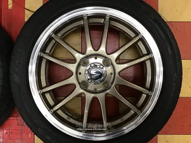 ホイール・タイヤ・15インチ中古S-HOLDラグナ 4本set中古タイヤ K63