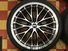 ホイール・タイヤ 20インチ中古【美品】ロクサーニマルチフォルケッタMS3 4本set国産タイヤ