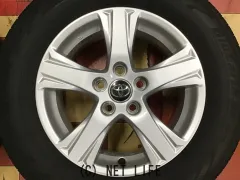 ホイール・タイヤ 16インチ中古ヴェルファイア純正アルミ4本set国産タイヤ　J37
