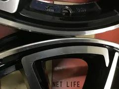 ホイール 17インチ中古ヴェルサンディPW-S8 4本set J65