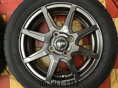 ホイール・タイヤ 14インチ中古品（廃番）レアマイスターSN-08　４本set新品国産タイヤ　K6