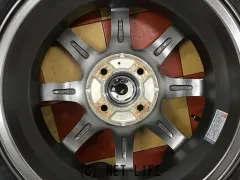 ホイール・タイヤ 14インチ中古品（廃番）レアマイスターSN-08　４本set新品国産タイヤ　K6