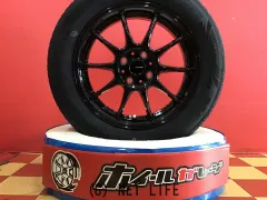 ホイール・タイヤ 15インチ新品GスピードG-07　４本set新品タイヤ
