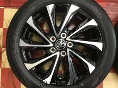 ホイール・タイヤ 17インチ中古【美品】90系ノア純正アルミ４本set国産タイヤ　J41