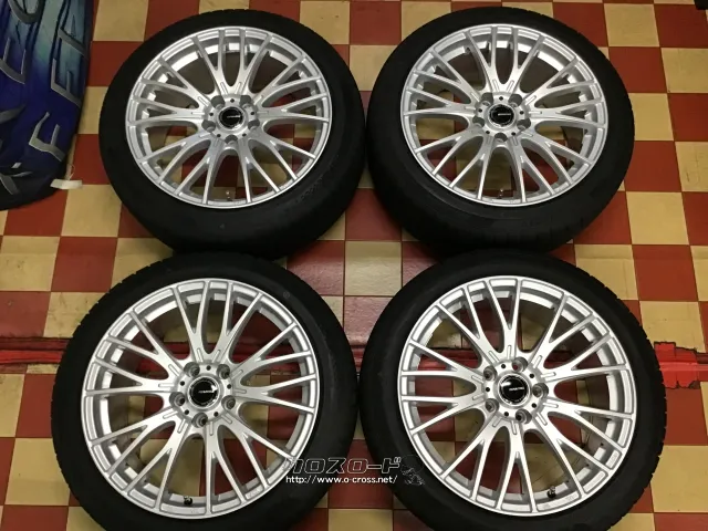 ホイール・タイヤ 18インチ中古【美品】クレイシズSE48 4本set中古タイヤ