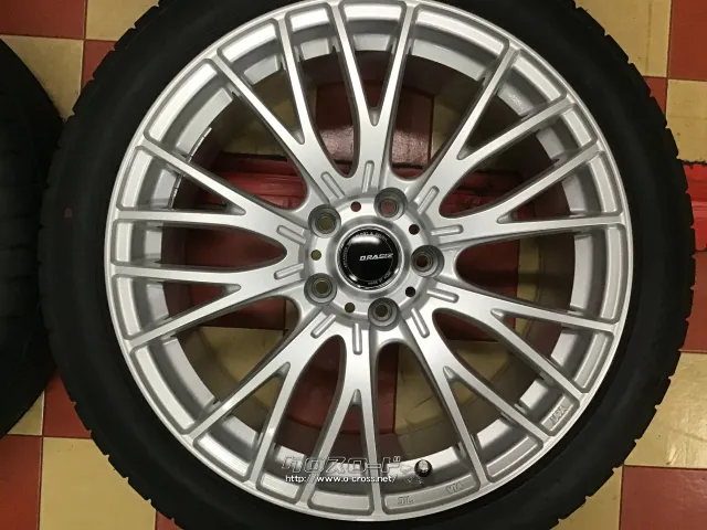 ホイール・タイヤ 18インチ中古【美品】クレイシズSE48 4本set中古タイヤ