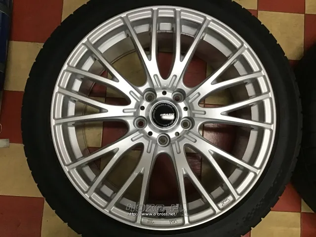 ホイール・タイヤ 18インチ中古【美品】クレイシズSE48 4本set中古タイヤ