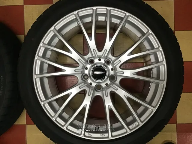 ホイール・タイヤ 18インチ中古【美品】クレイシズSE48 4本set中古タイヤ