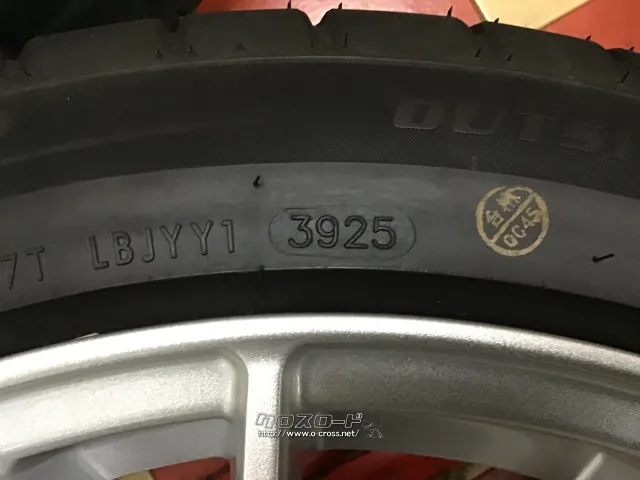 ホイール・タイヤ 18インチ中古【美品】クレイシズSE48 4本set中古タイヤ