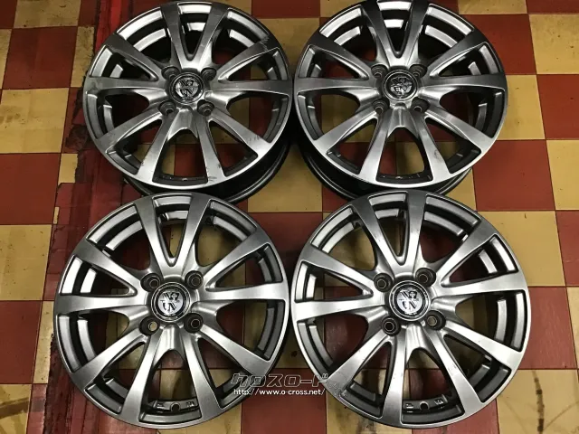 ホイール 14インチ中古T.R.Gバーン 4本set K63