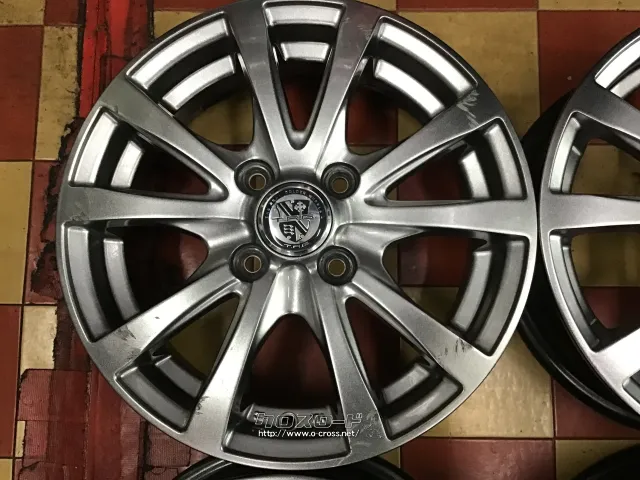 ホイール 14インチ中古T.R.Gバーン 4本set K63