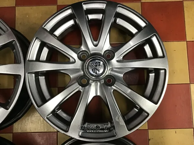 ホイール 14インチ中古T.R.Gバーン 4本set K63
