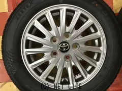 ホイール・タイヤ 15インチ中古ヴォクシー純正アルミ4本set新品タイヤ J41