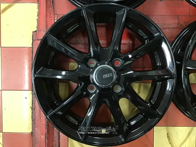 ホイール 14インチ中古ブリヂストンPREO4本set K64