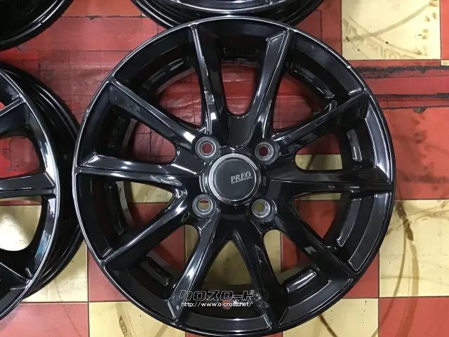 ホイール 14インチ中古ブリヂストンPREO4本set K64