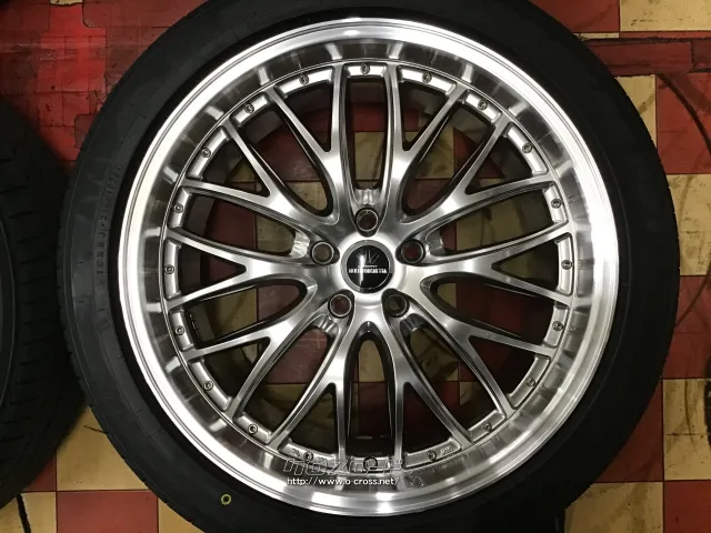 ホイール・タイヤ 20インチ中古美品ロクサーニマルチフォルケッタMS3 4本set国産タイヤ J6
